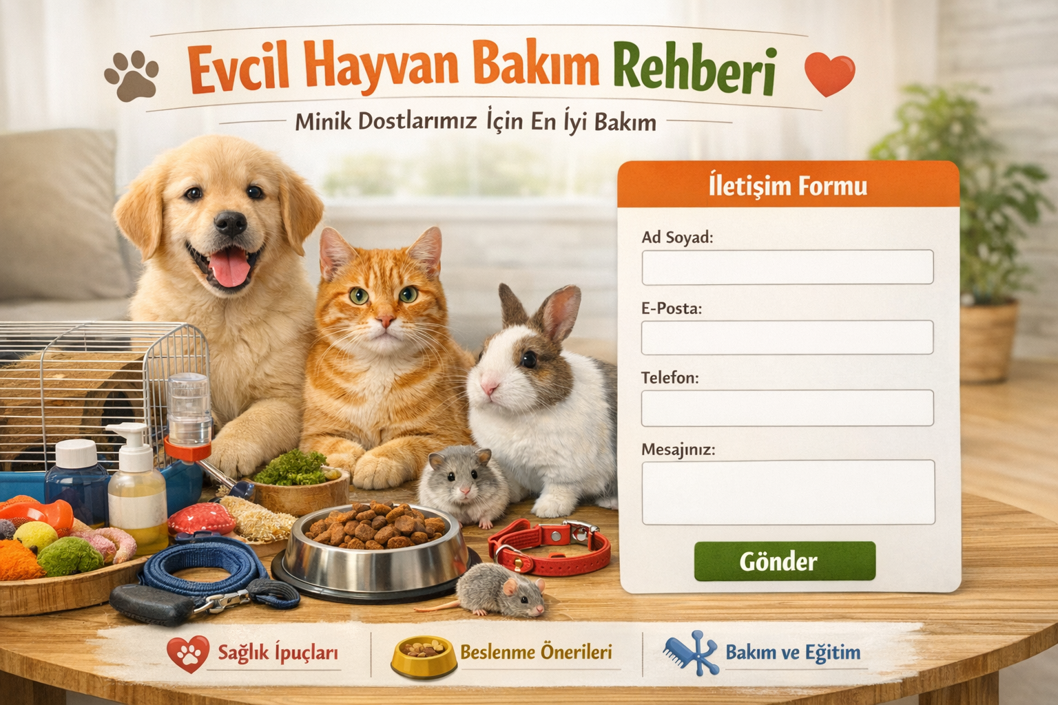 İletişim formu verileri