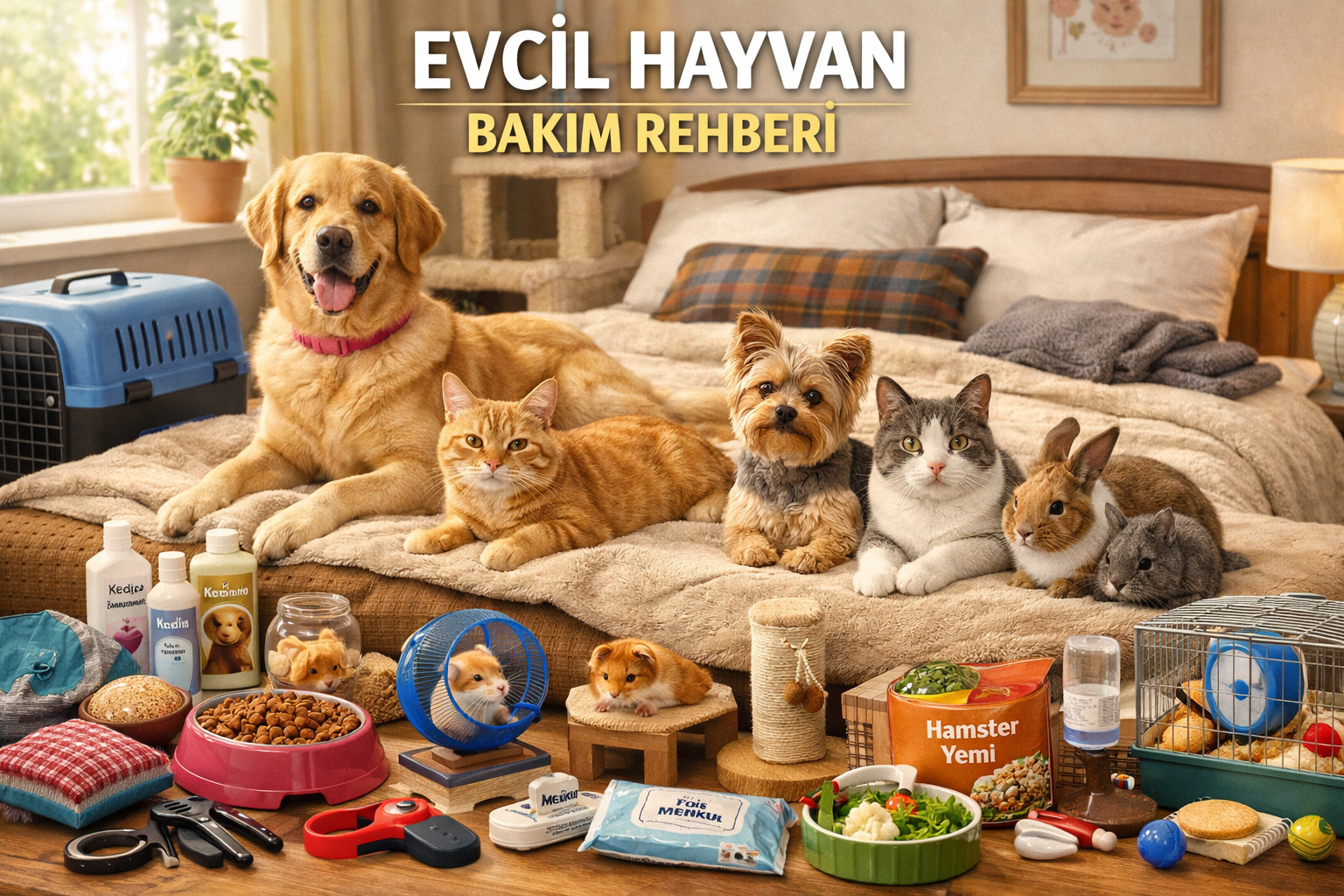 Tavşan yatak malzemesi